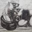 Gaston SUISSE (1896-1988) - Couple de Makis.